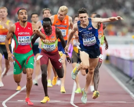 Britain's Wightman Narrowly Misses Gold as Portugal's Isaac Nader Claims Stunning 1500m Win
