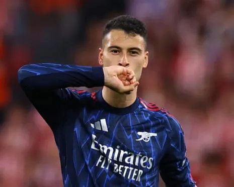 Gabriel Martinelli's Rapid Impact Secures The Gunners First Champions League Win in Bilbao