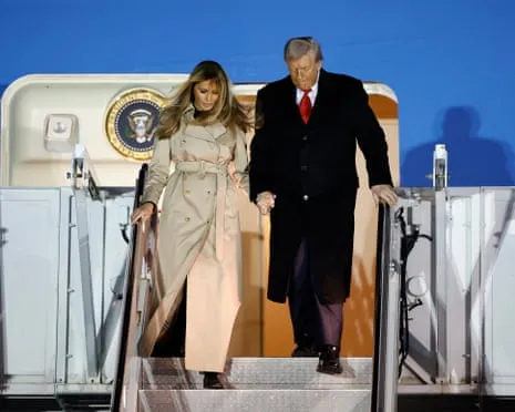 President Trump Preparing to Meet the King as Protesters Gather in London and Windsor